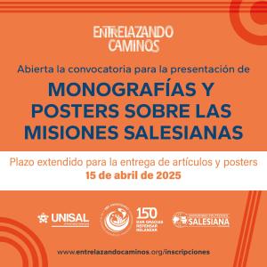 Afiche de la Convocatoria para el Congreso Misionero Salesiano Americano